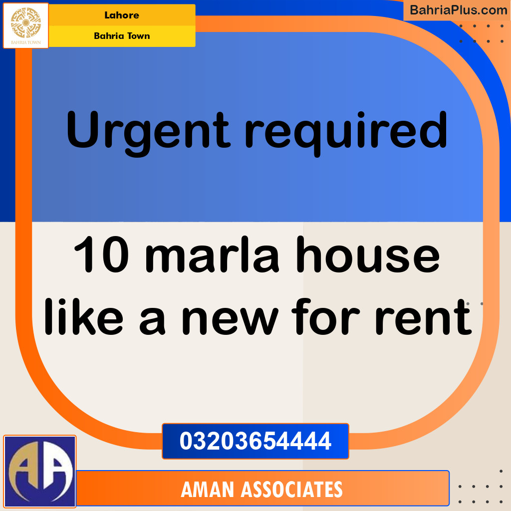 Residential Plot for Sale in Bahria Town, Lahore - (BP-273716)