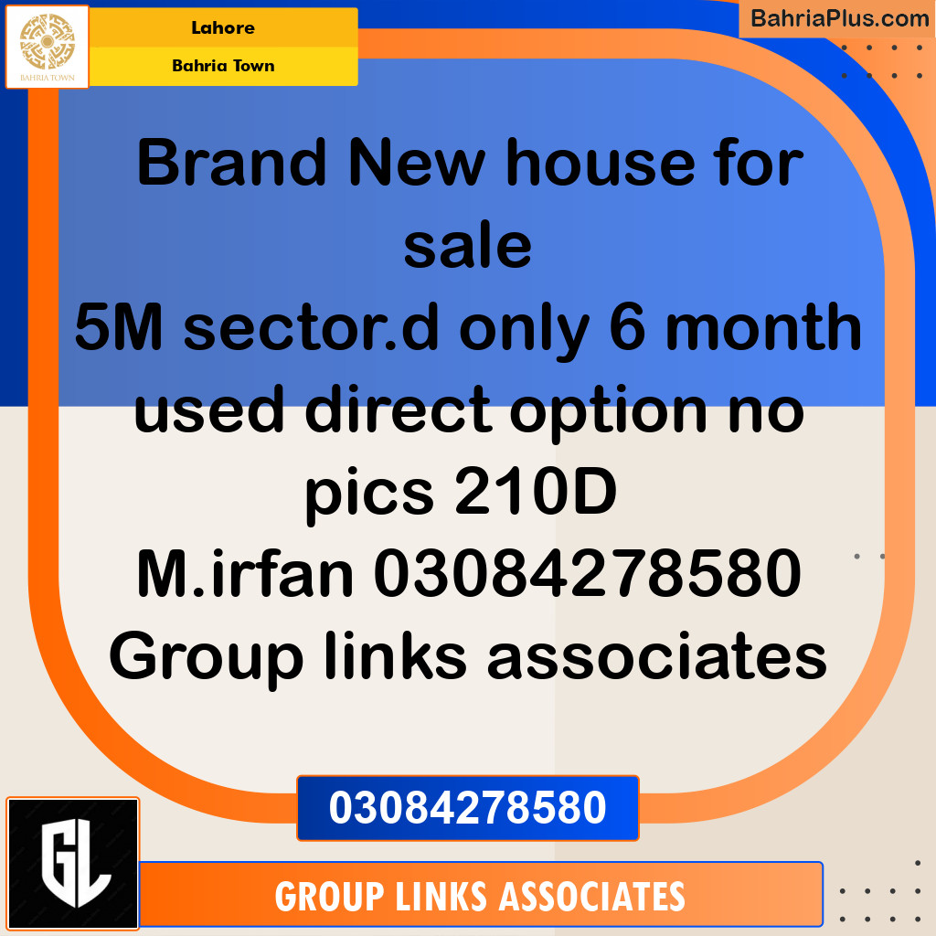 Residential House for Sale in Bahria Town, Lahore - (BP-274297)