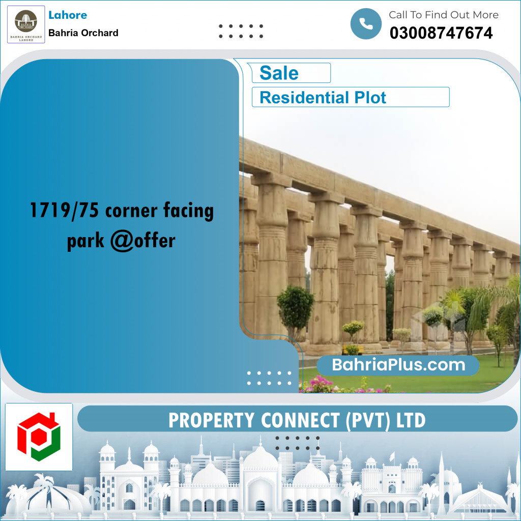 Residential Plot for Sale in Bahria Orchard, Lahore - (BP-274571)