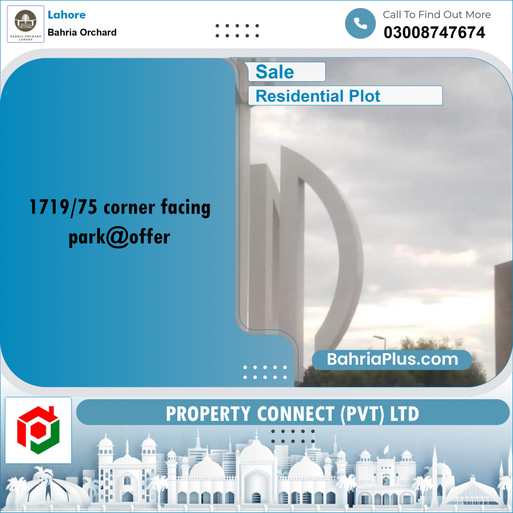 Residential Plot for Sale in Bahria Orchard, Lahore - (BP-274856)