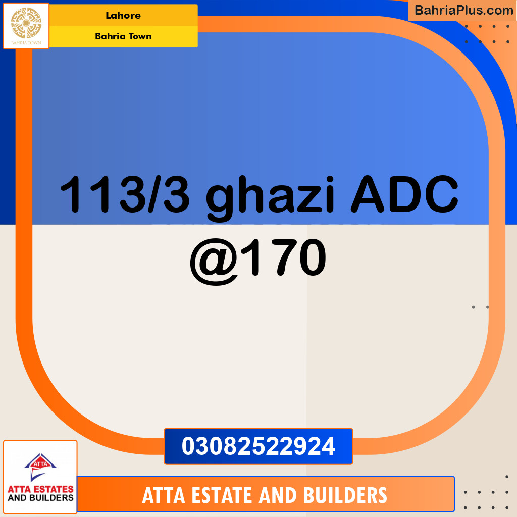 Residential Plot for Sale in Bahria Town, Lahore - (BP-274879)