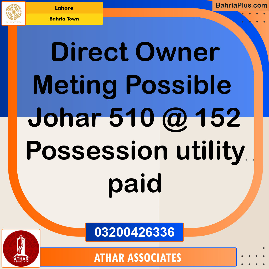 10 Marla Residential Plot for Sale in Bahria Town, Lahore - (BP-274918)