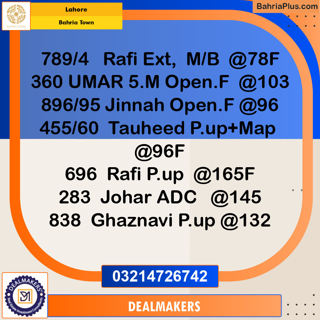 10 Marla Residential Plot for Sale in Bahria Town, Lahore - (BP-274973)