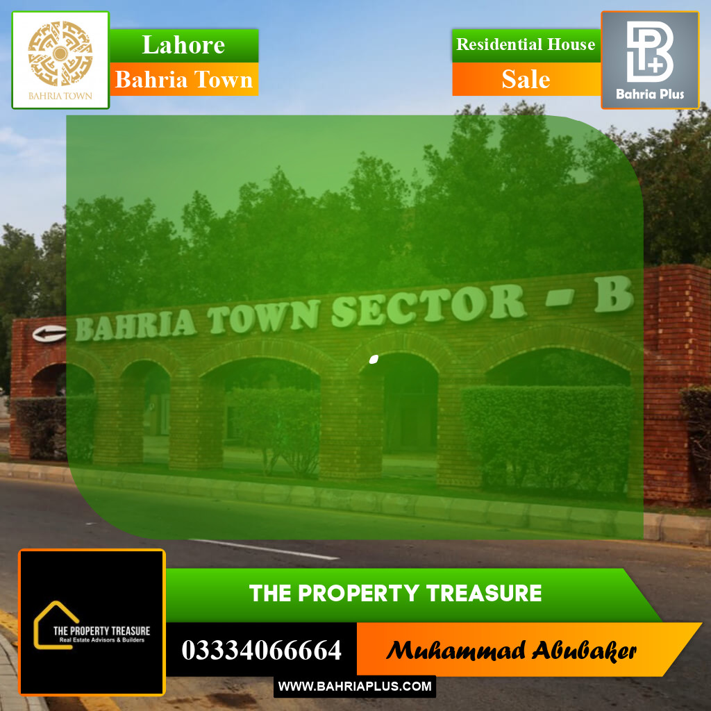 Residential House for Sale in Bahria Town, Lahore - (BP-275180)