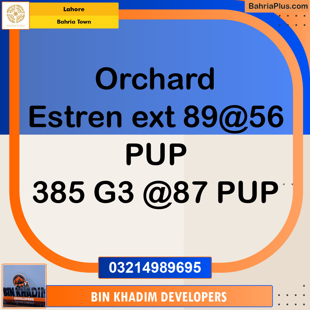 Residential Plot for Sale in Bahria Town, Lahore - (BP-275182)