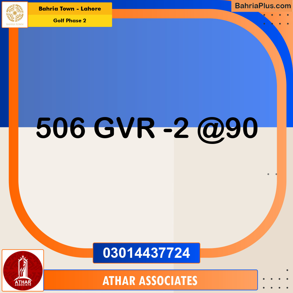 10 Marla Residential Plot for Sale in Golf Phase 2 -  Bahria Town, Lahore - (BP-275477)