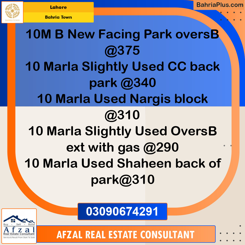 Residential House for Sale in Bahria Town, Lahore - (BP-275824)