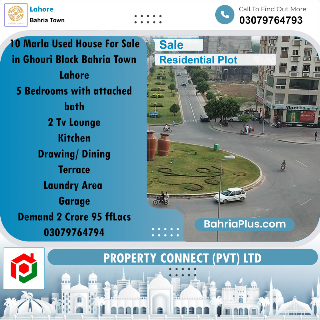 Residential Plot for Sale in Bahria Town, Lahore - (BP-276229)