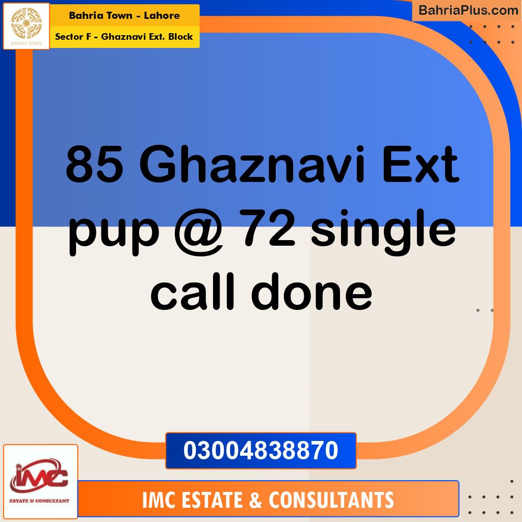 5 Marla Residential Plot for Sale in Sector F - Ghaznavi Ext. Block -  Bahria Town, Lahore - (BP-276465)
