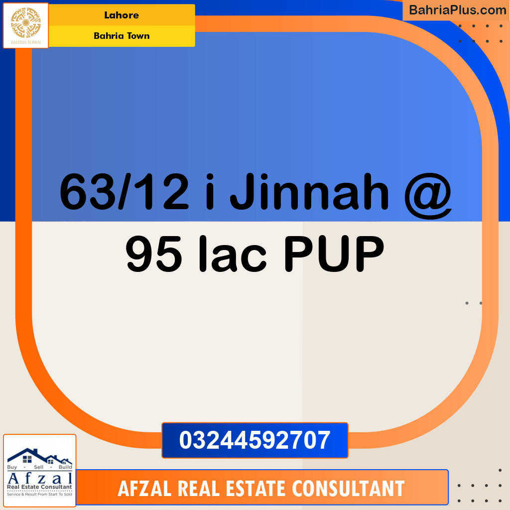 5 Marla Residential Plot for Sale in Bahria Town, Lahore - (BP-276849)