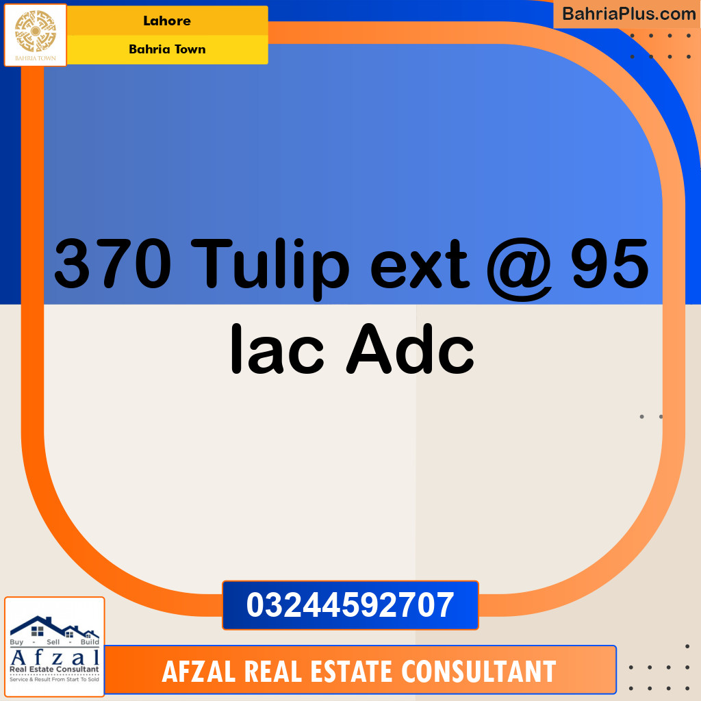5 Marla Residential Plot for Sale in Bahria Town, Lahore - (BP-276880)