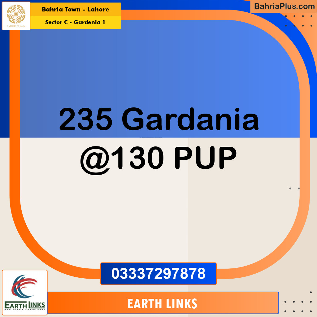 5 Marla Residential Plot for Sale in Sector C - Gardenia 1 -  Bahria Town, Lahore - (BP-277134)