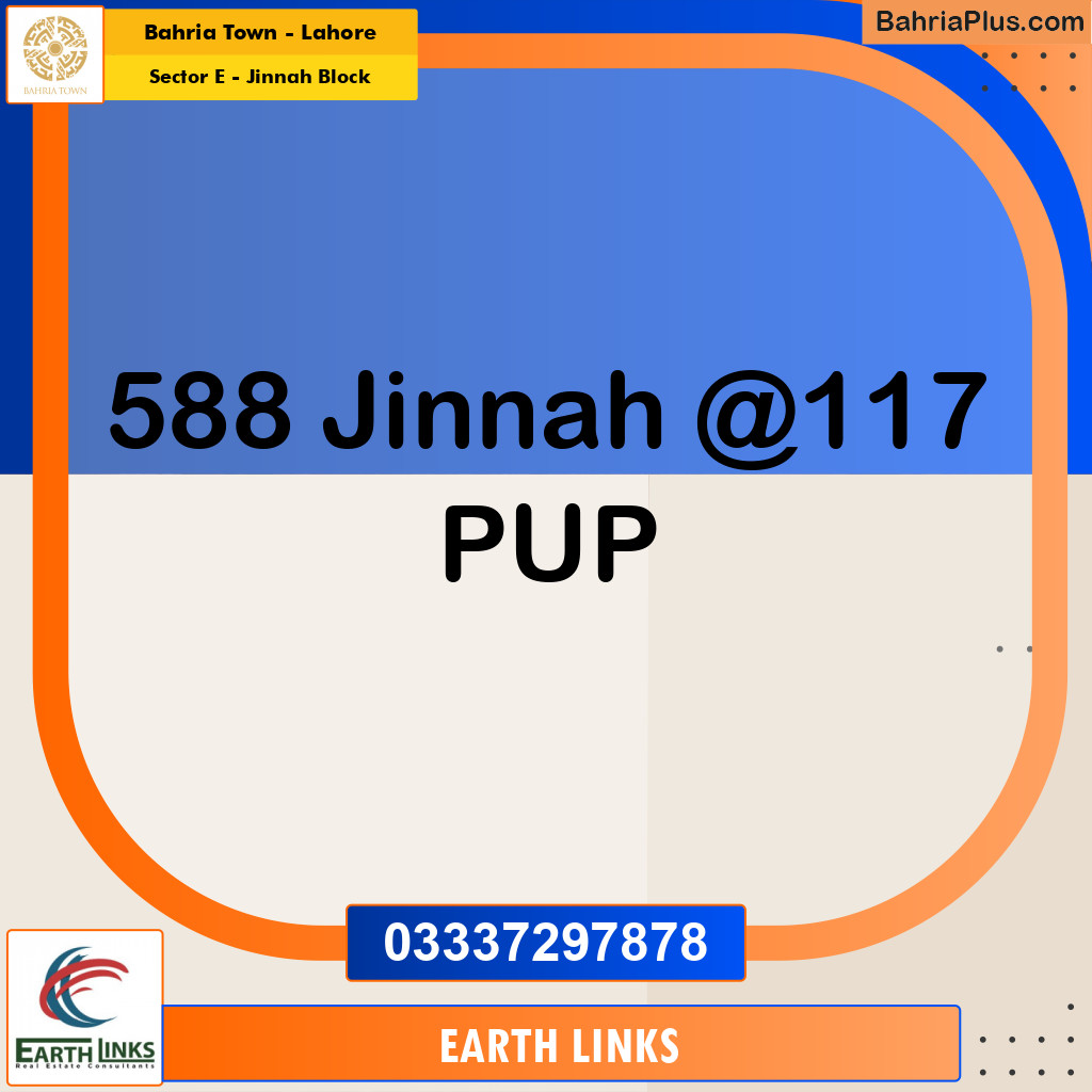 5 Marla Residential Plot for Sale in Sector E - Jinnah Block -  Bahria Town, Lahore - (BP-277137)