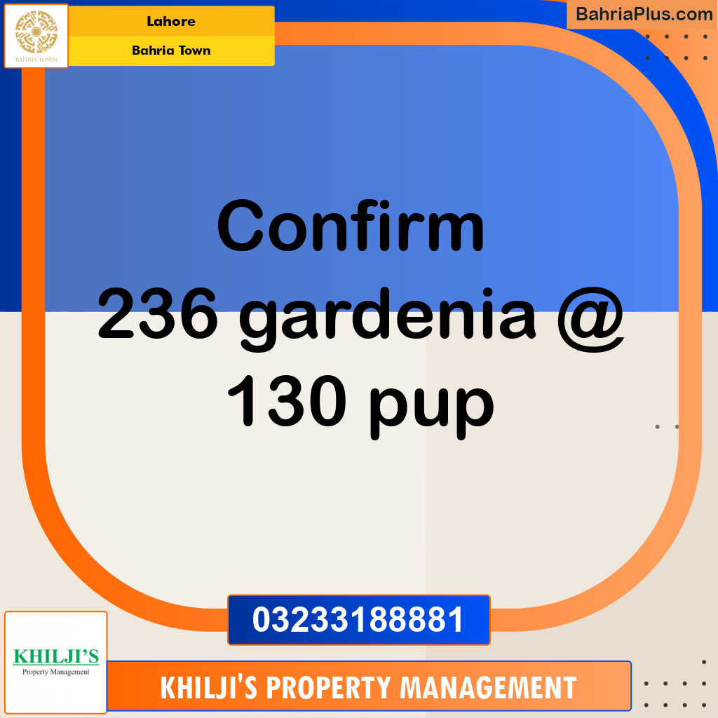 Residential Plot for Sale in Bahria Town, Lahore - (BP-277245)