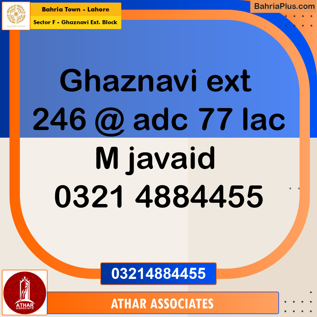 5 Marla Residential Plot for Sale in Sector F - Ghaznavi Ext. Block -  Bahria Town, Lahore - (BP-277727)