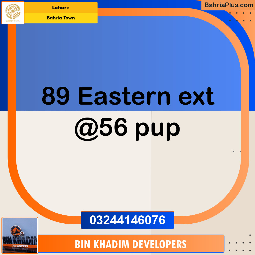 Residential Plot for Sale in Bahria Town, Lahore - (BP-277743)