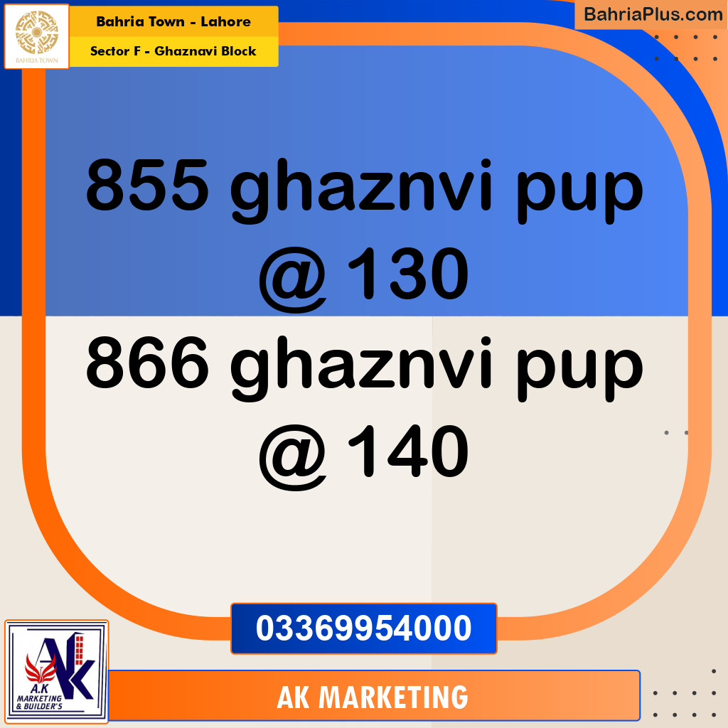 10 Marla Residential Plot for Sale in Sector F - Ghaznavi Block -  Bahria Town, Lahore - (BP-278532)