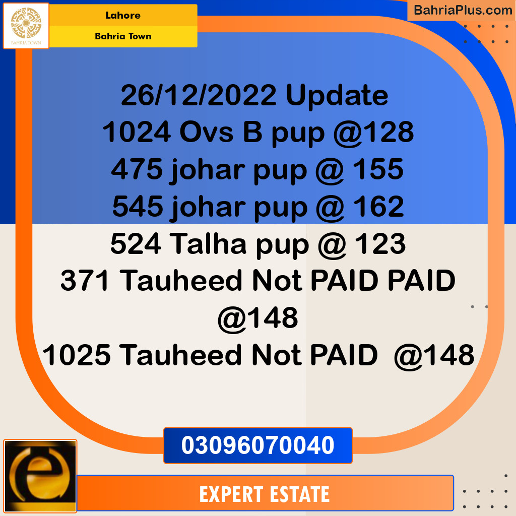 10 Marla Residential Plot for Sale in Bahria Town, Lahore - (BP-278719)