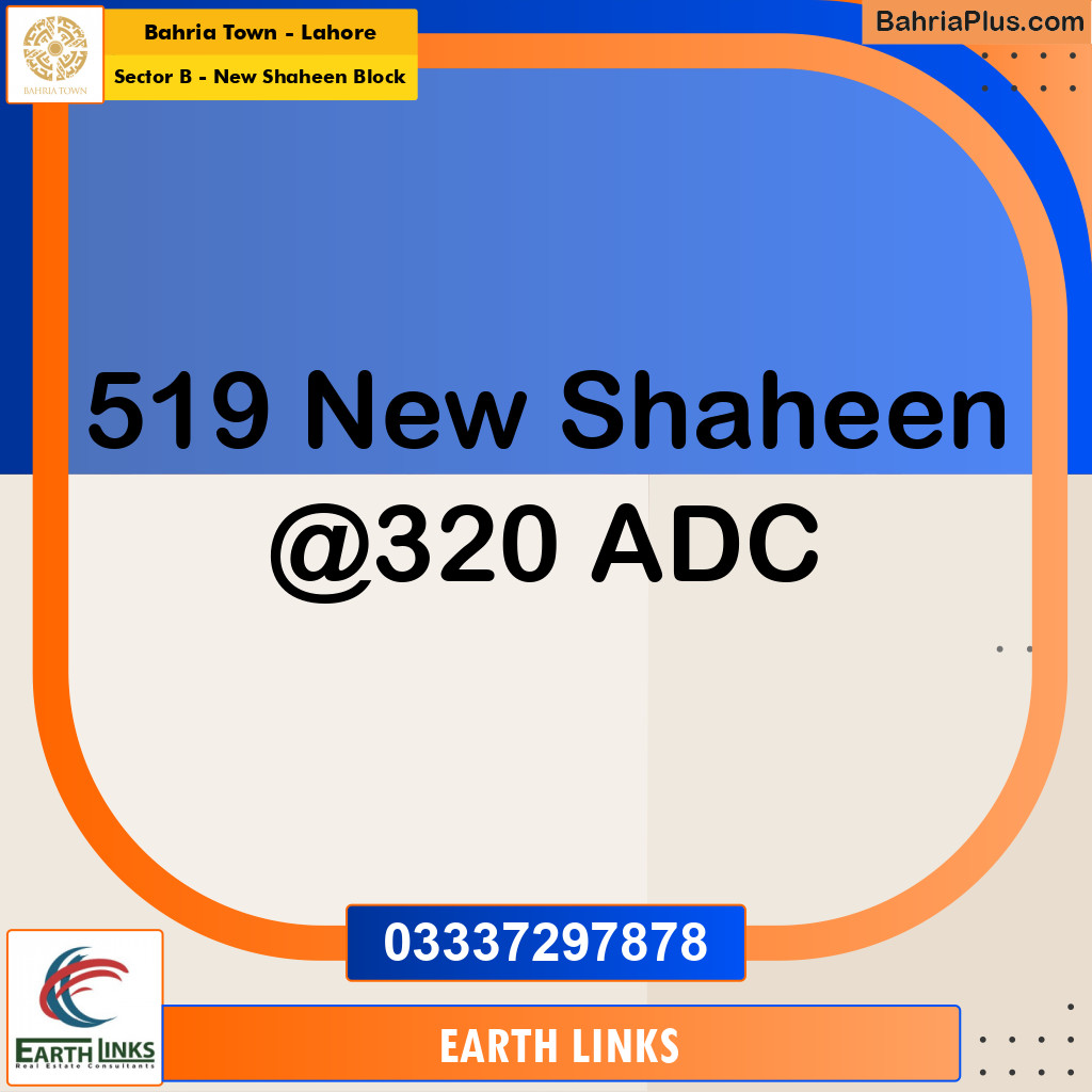 1 Kanal Residential Plot for Sale in Sector B - New Shaheen Block -  Bahria Town, Lahore - (BP-279226)