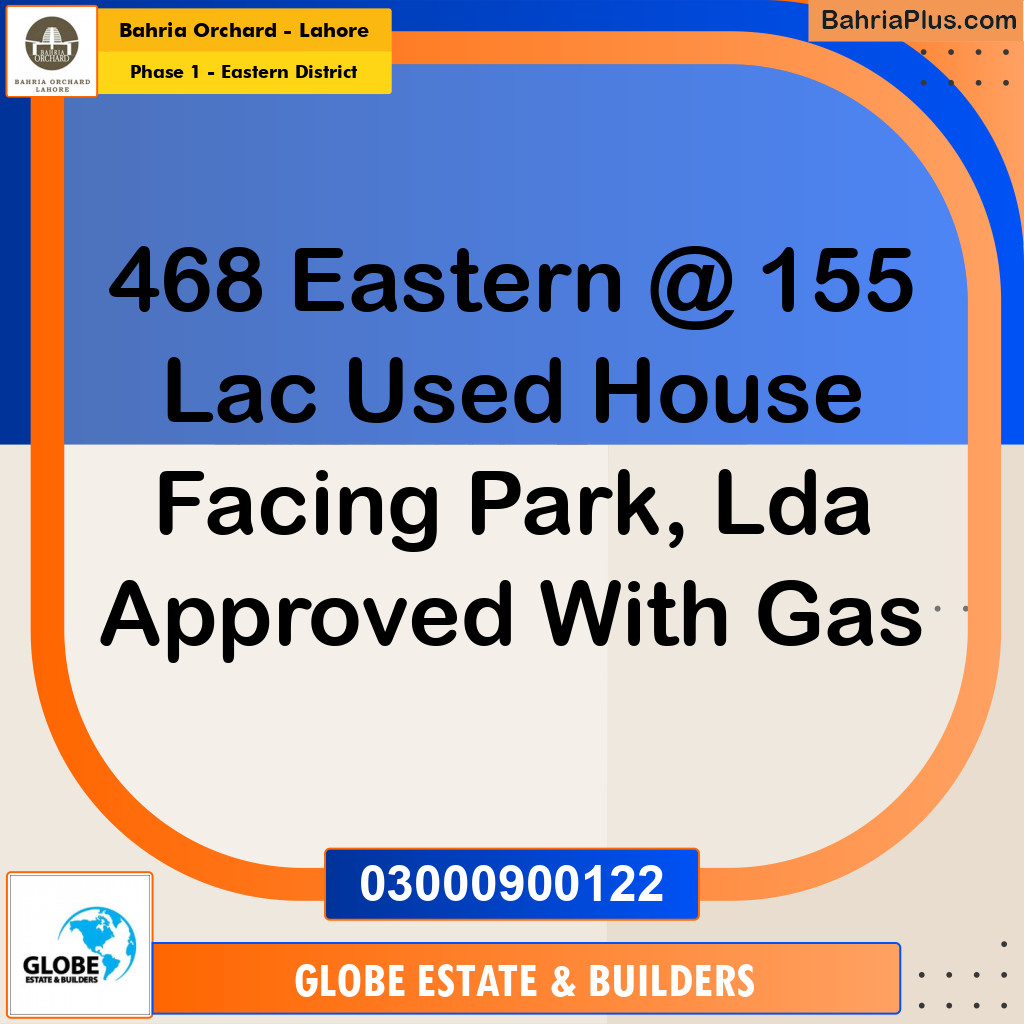 5 Marla Residential House for Sale in Phase 1 - Eastern District -  Bahria Orchard, Lahore - (BP-279436)