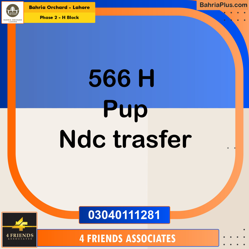 8 Marla Residential Plot for Sale in Phase 2 - H Block -  Bahria Orchard, Lahore - (BP-279532)