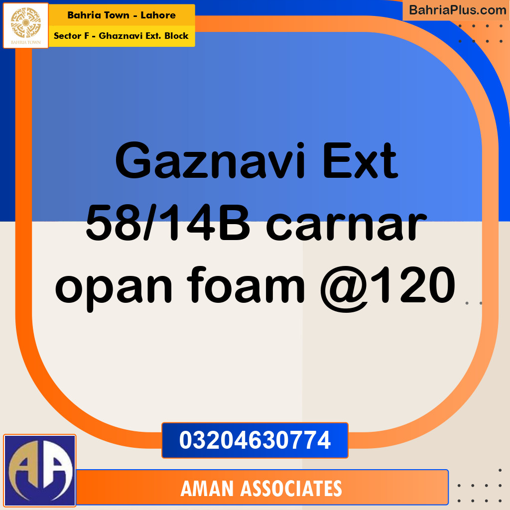 10 Marla Residential Plot for Sale in Sector F - Ghaznavi Ext. Block -  Bahria Town, Lahore - (BP-279915)