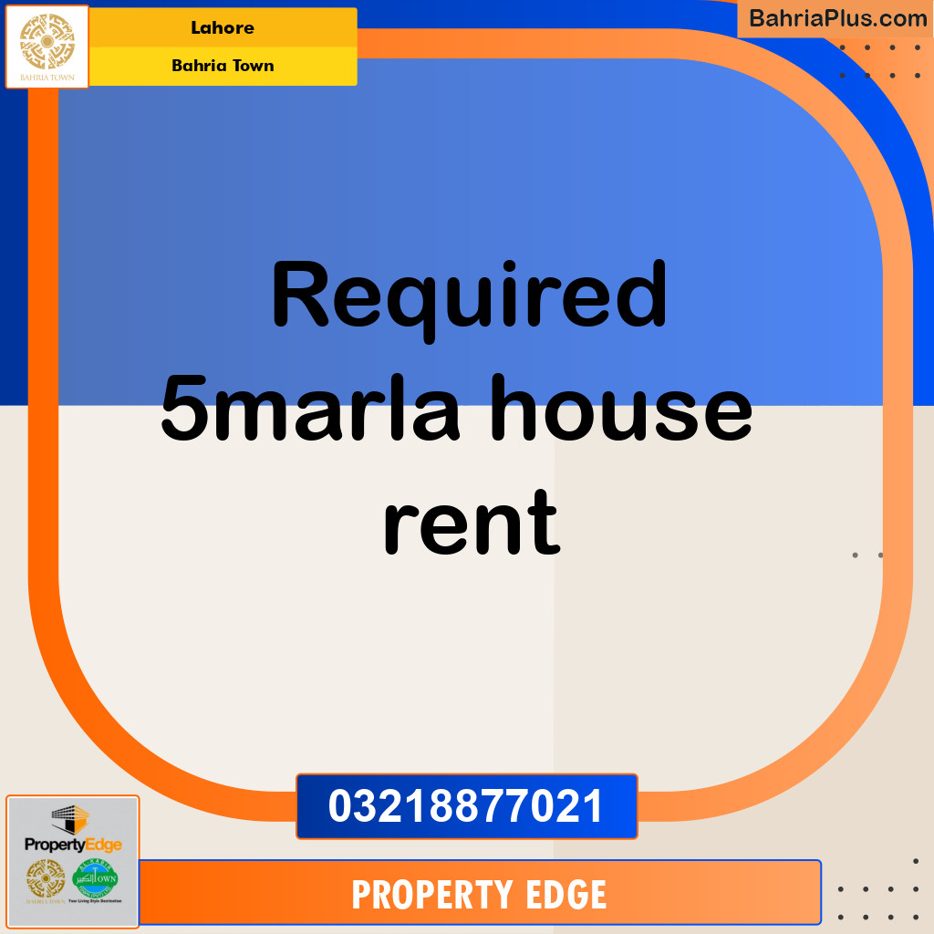 Residential House for Sale in Bahria Town, Lahore - (BP-280362)