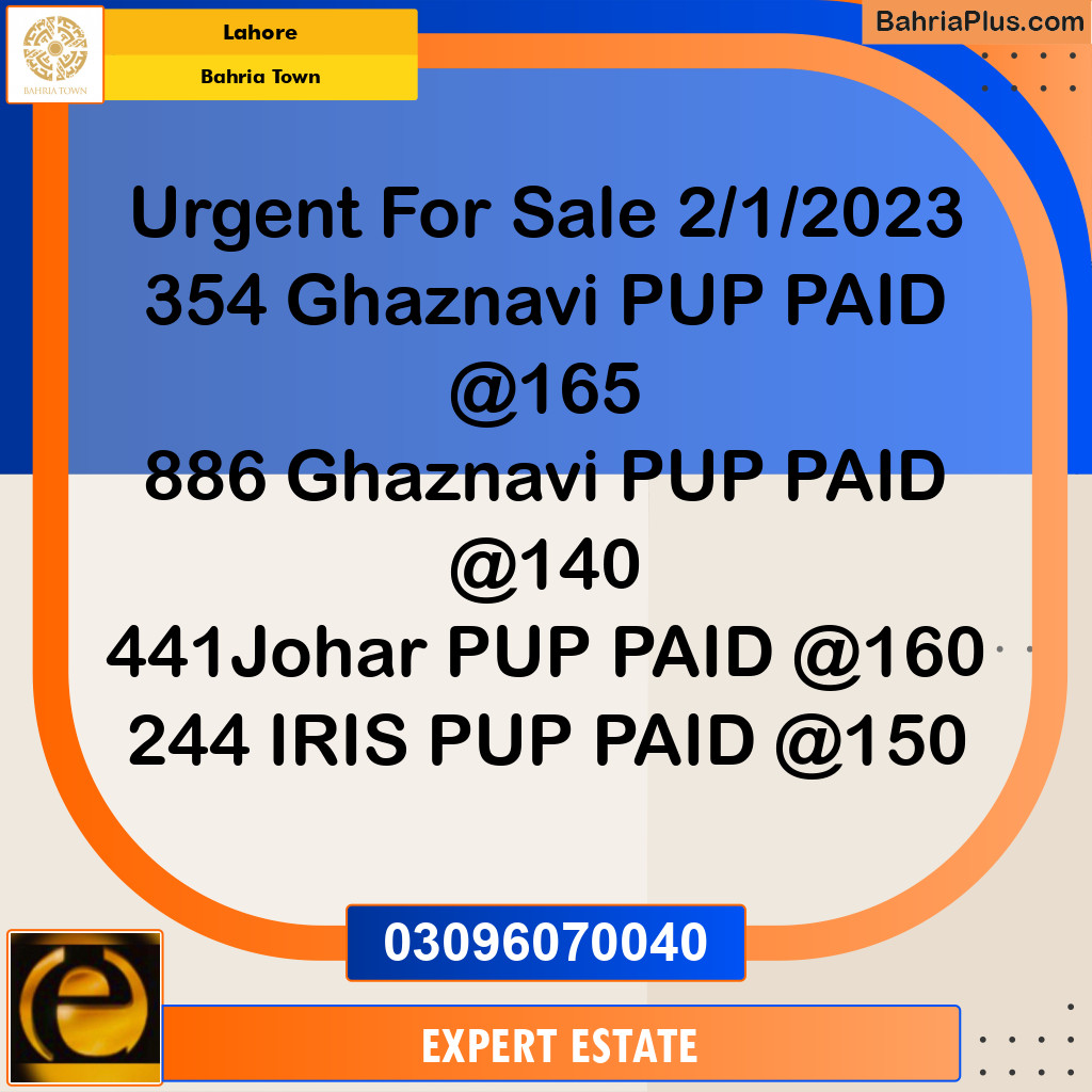 10 Marla Residential Plot for Sale in Bahria Town, Lahore - (BP-280641)