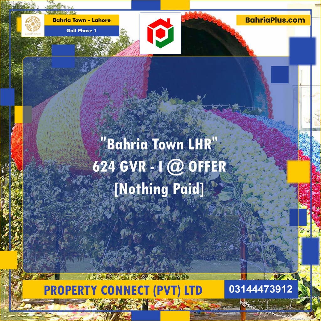 5 Marla Residential Plot for Sale in Golf Phase 1 -  Bahria Town, Lahore - (BP-281296)