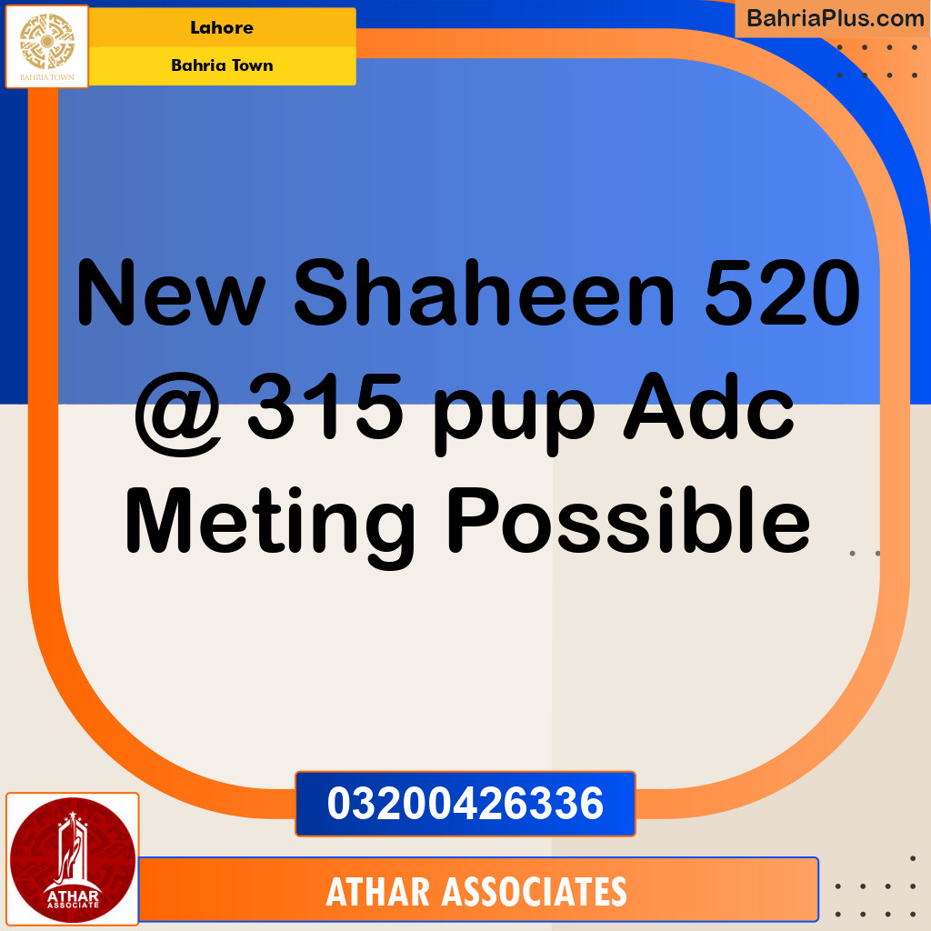 1 Kanal Residential Plot for Sale in Bahria Town, Lahore - (BP-282144)