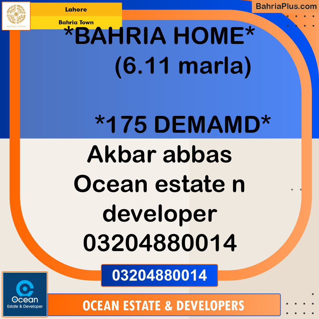 Residential House for Sale in Bahria Town, Lahore - (BP-282193)