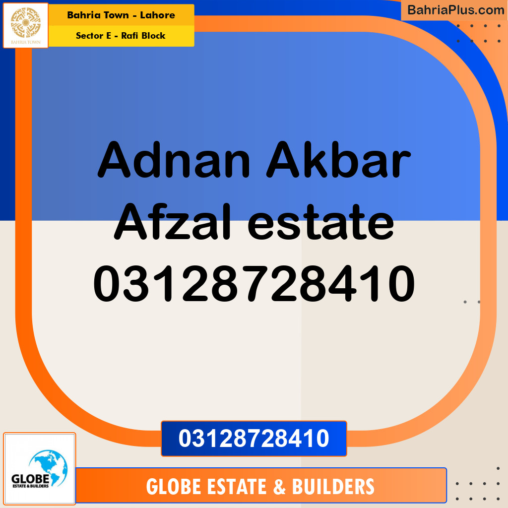 10 Marla Residential House for Rent in Sector E - Rafi Block -  Bahria Town, Lahore - (BP-282964)