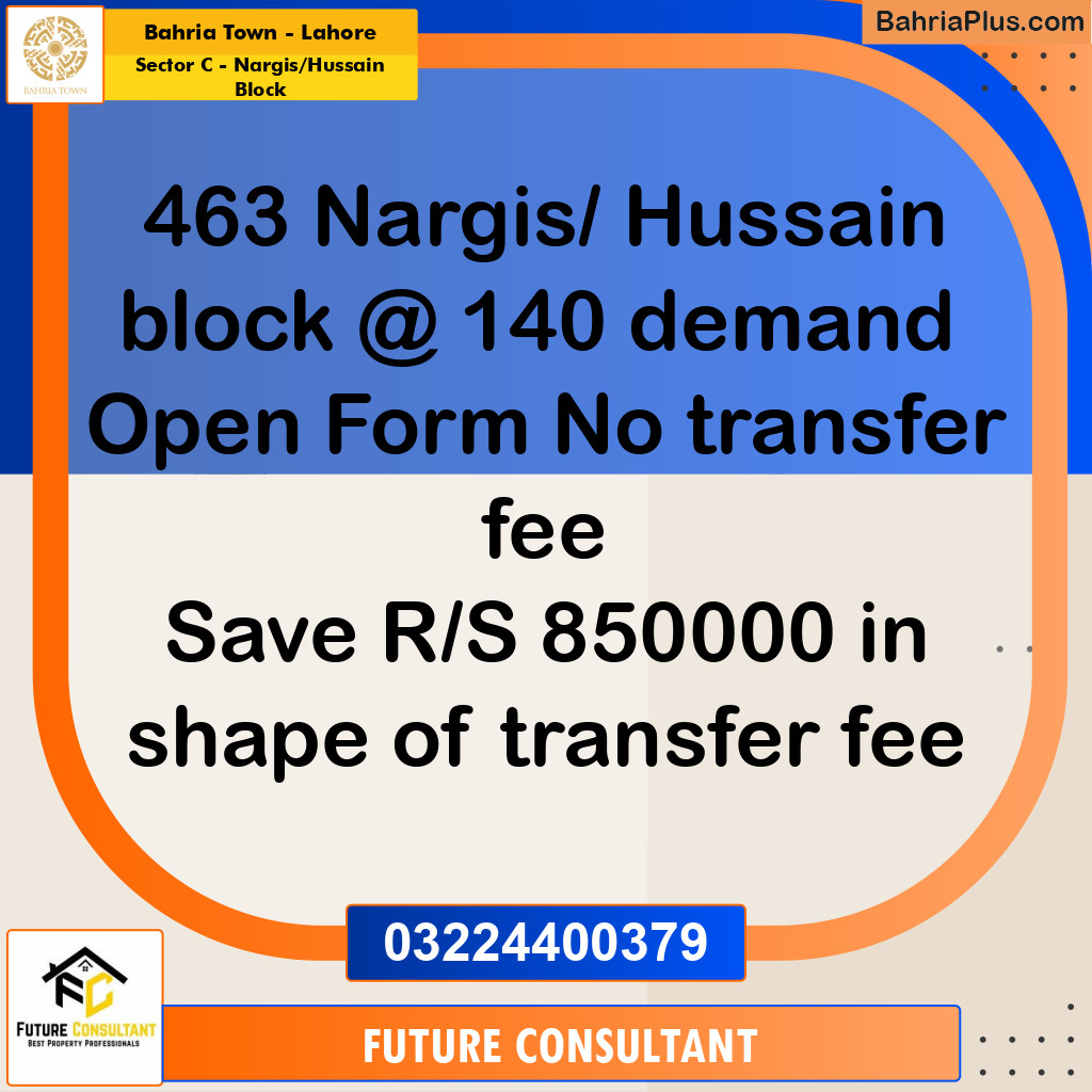 10 Marla Residential Plot for Sale in Sector C - Nargis/Hussain Block -  Bahria Town, Lahore - (BP-283036)
