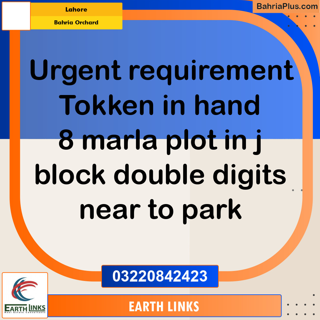 Residential Plot for Sale in Bahria Orchard, Lahore - (BP-283554)