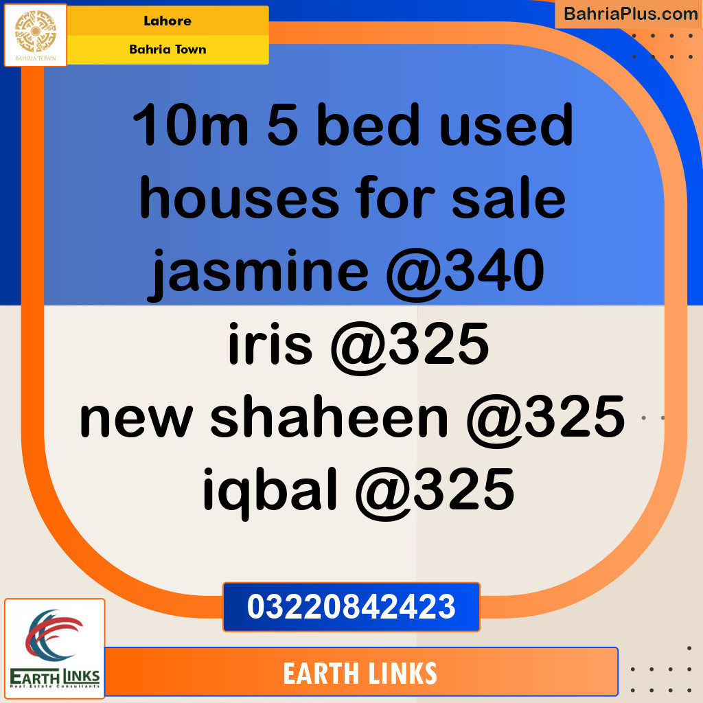 Residential House for Sale in Bahria Town, Lahore - (BP-283767)