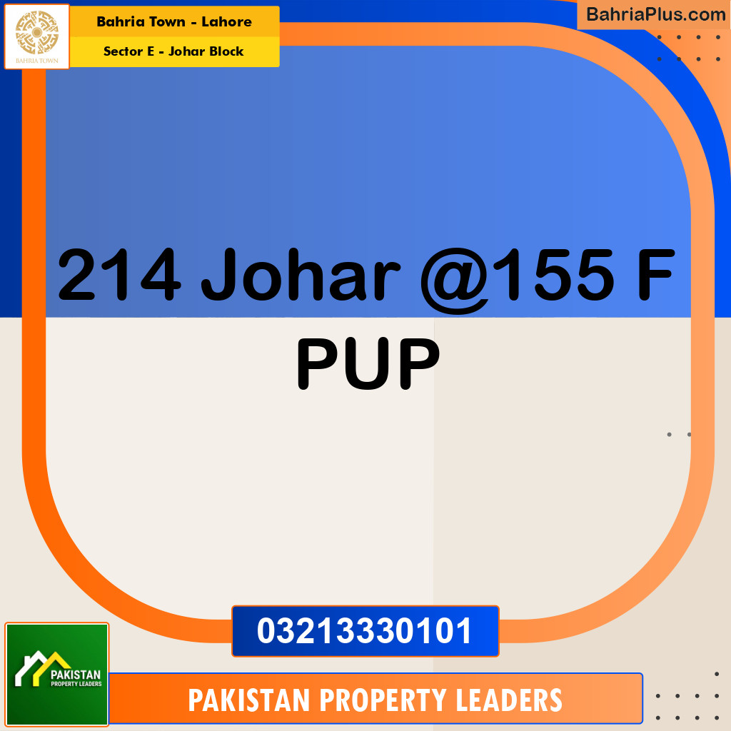 10 Marla Residential Plot for Sale in Sector E - Johar Block -  Bahria Town, Lahore - (BP-284178)