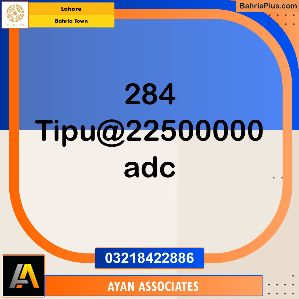 1 Kanal Residential Plot for Sale in Bahria Town, Lahore - (BP-284374)