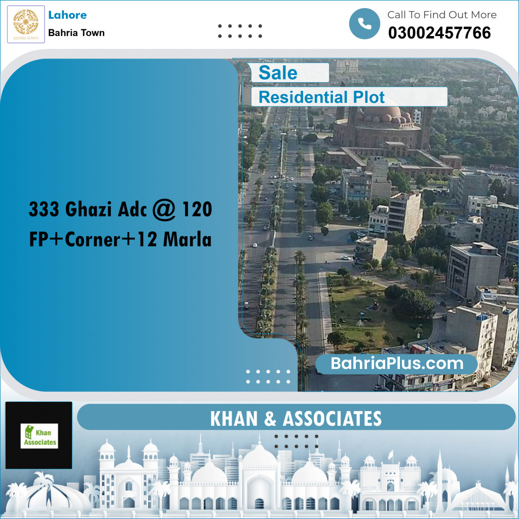 Residential Plot for Sale in Bahria Town, Lahore - (BP-284676)