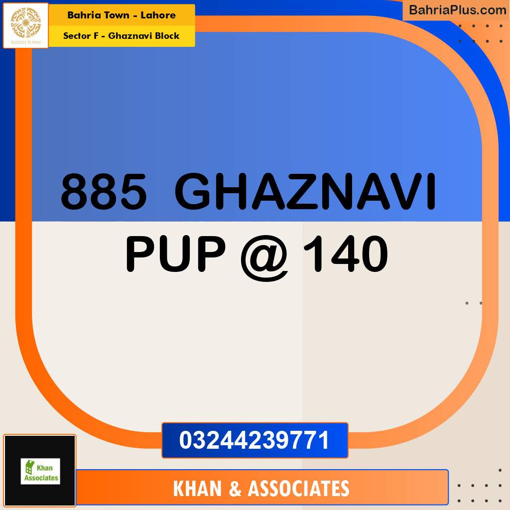 10 Marla Residential Plot for Sale in Sector F - Ghaznavi Block -  Bahria Town, Lahore - (BP-284677)
