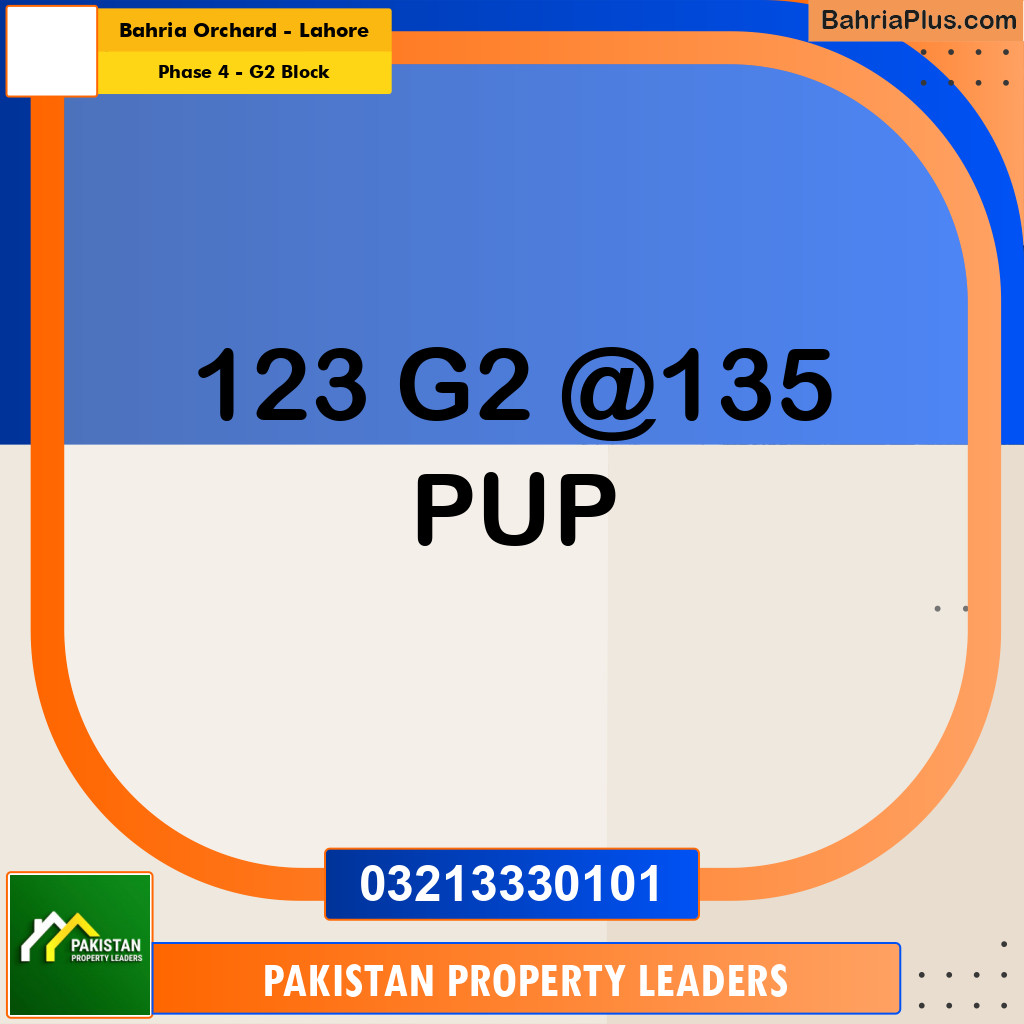 1 Kanal Residential Plot for Sale in Phase 4 - G2 Block -  Bahria Orchard, Lahore - (BP-285542)