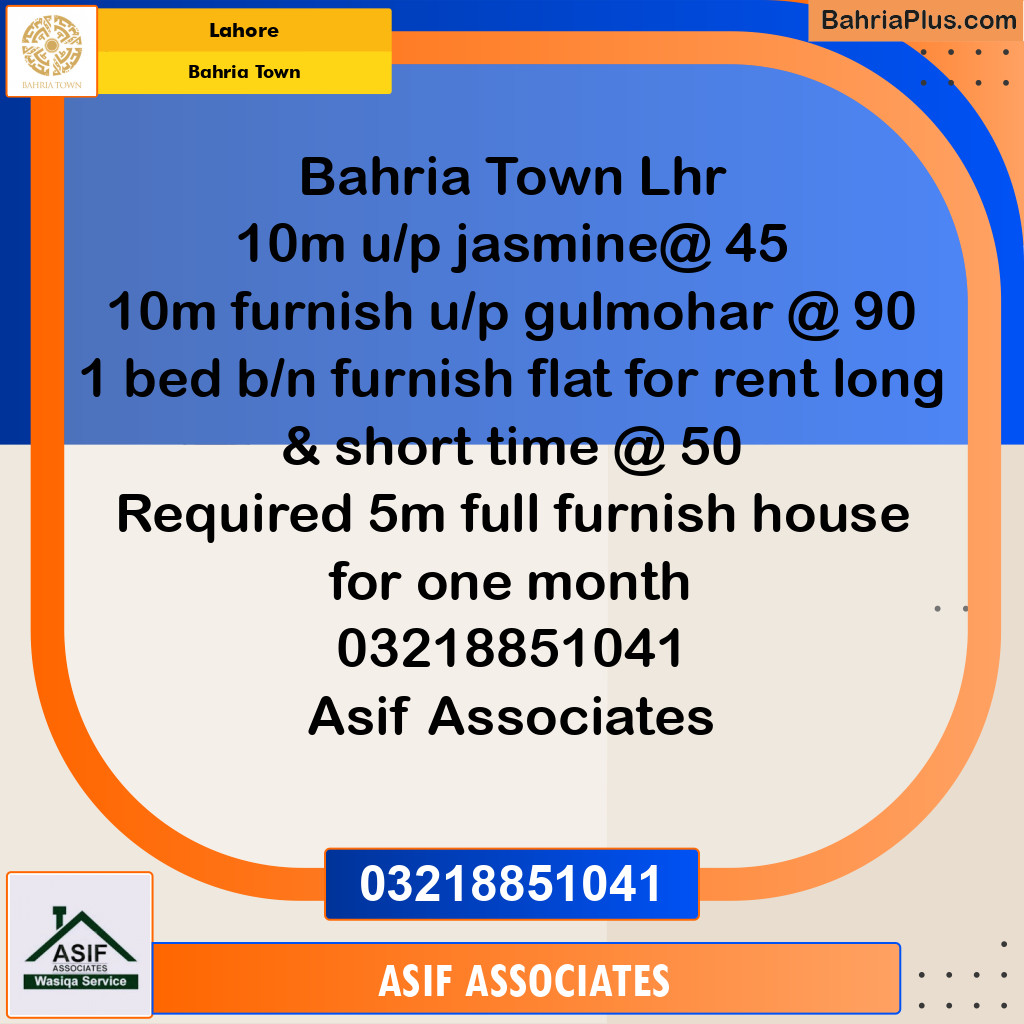 5 Marla Residential House for Sale in Bahria Town, Lahore - (BP-286010)