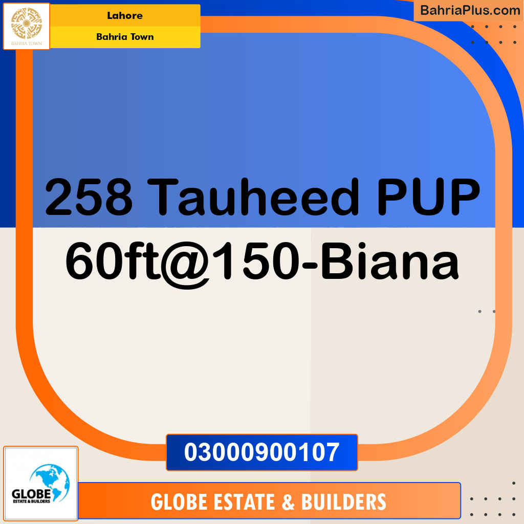 Residential Plot for Sale in Bahria Town, Lahore - (BP-286027)