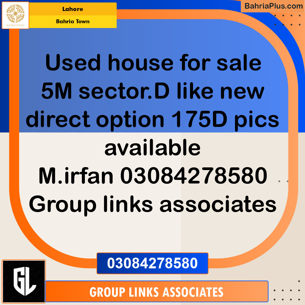 Residential House for Sale in Bahria Town, Lahore - (BP-286435)