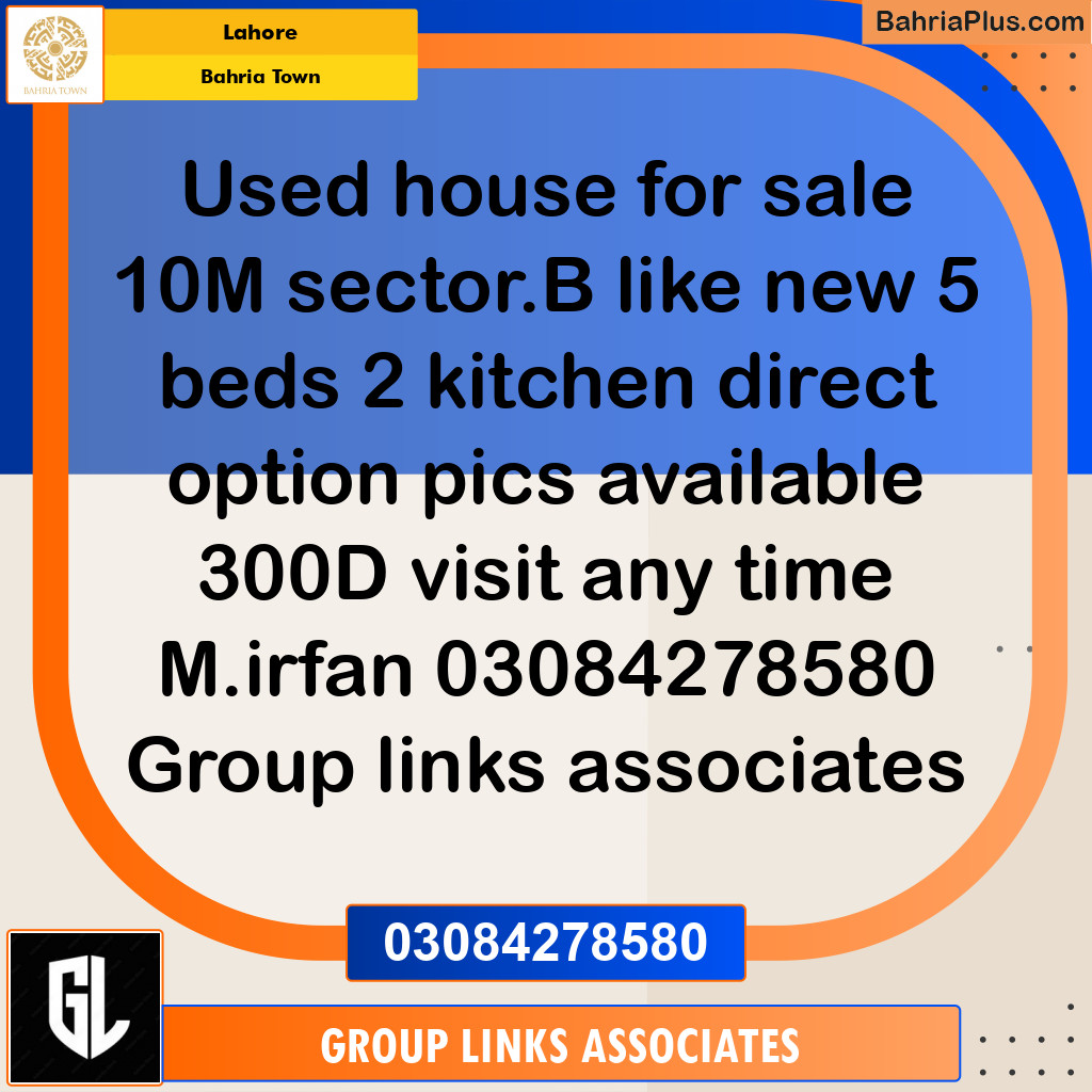 Residential House for Sale in Bahria Town, Lahore - (BP-286479)
