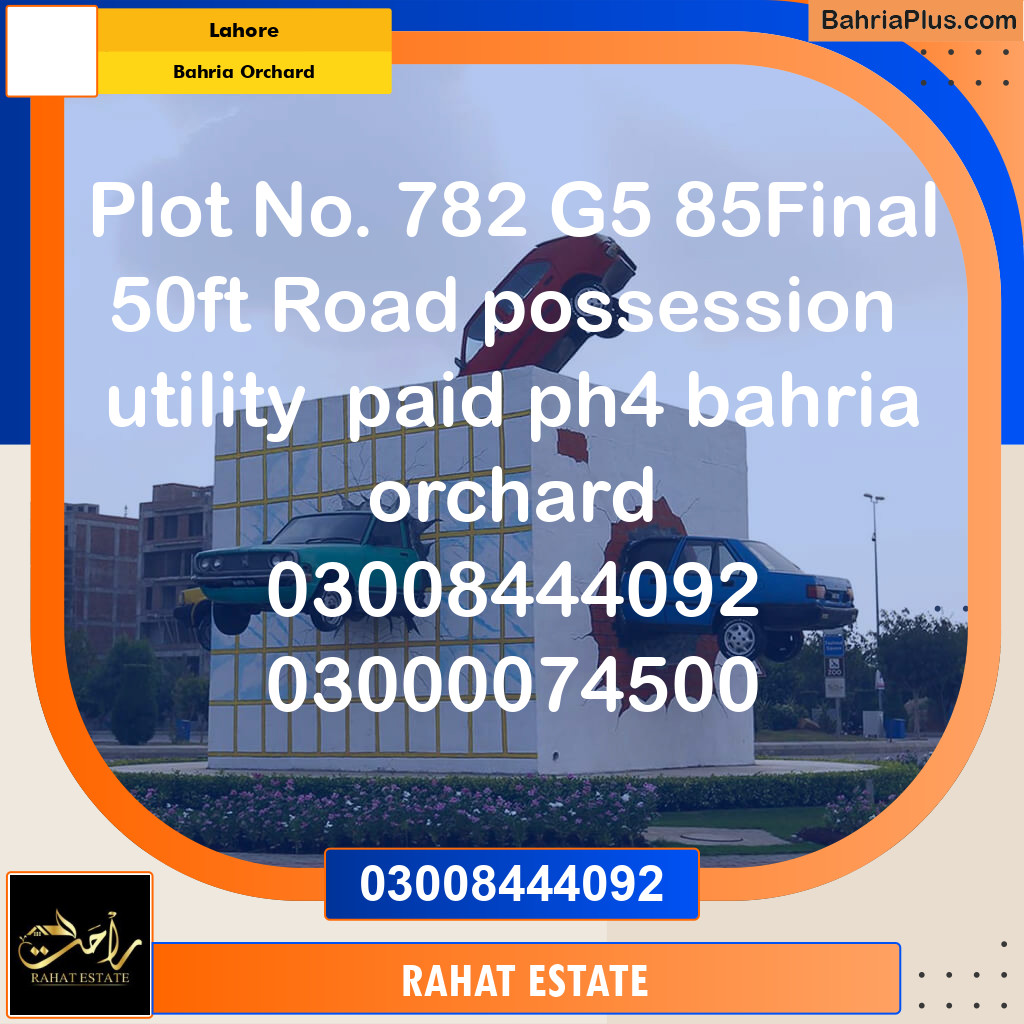 10 Marla Residential Plot for Sale in Bahria Orchard, Lahore - (BP-287058)