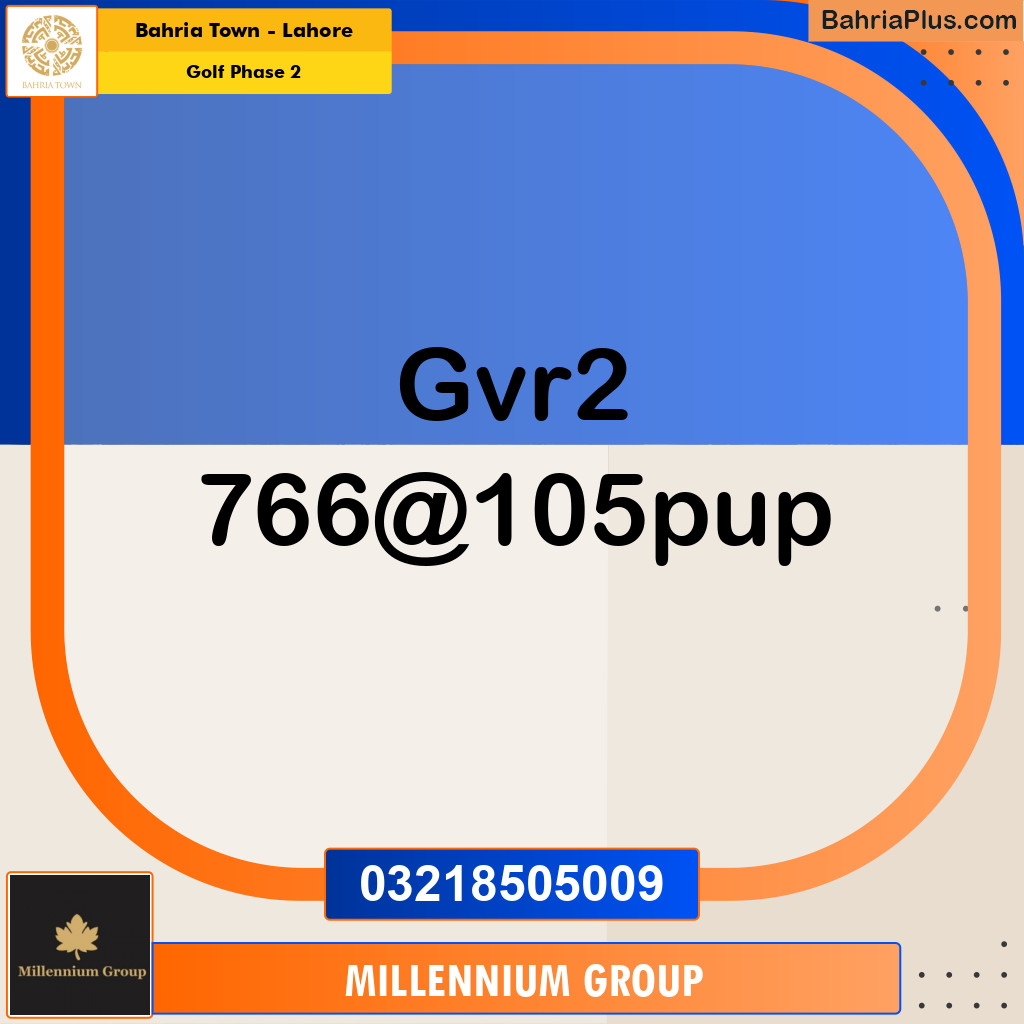 10 Marla Residential Plot for Sale in Golf Phase 2 - Bahria Town, Lahore - (BP-287122)