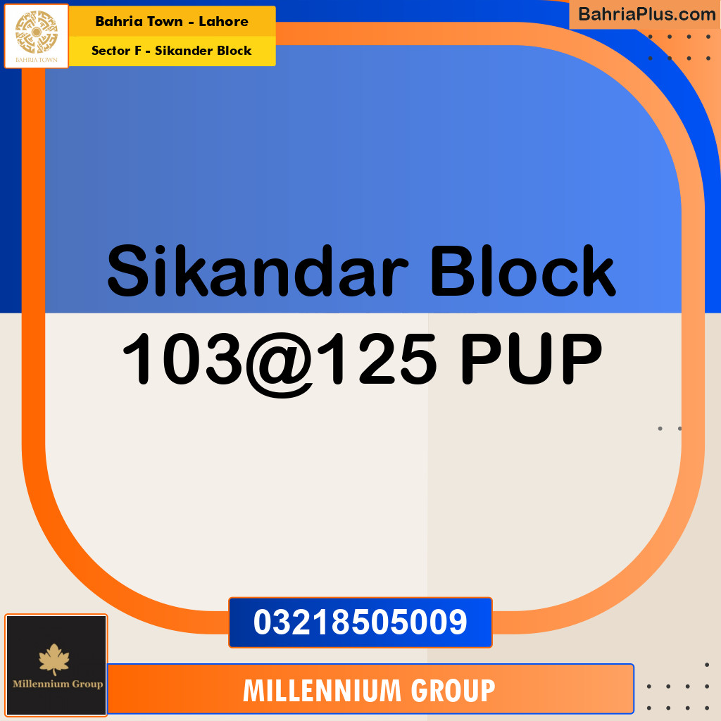 10 Marla Residential Plot for Sale in Sector F - Sikander Block -  Bahria Town, Lahore - (BP-287865)