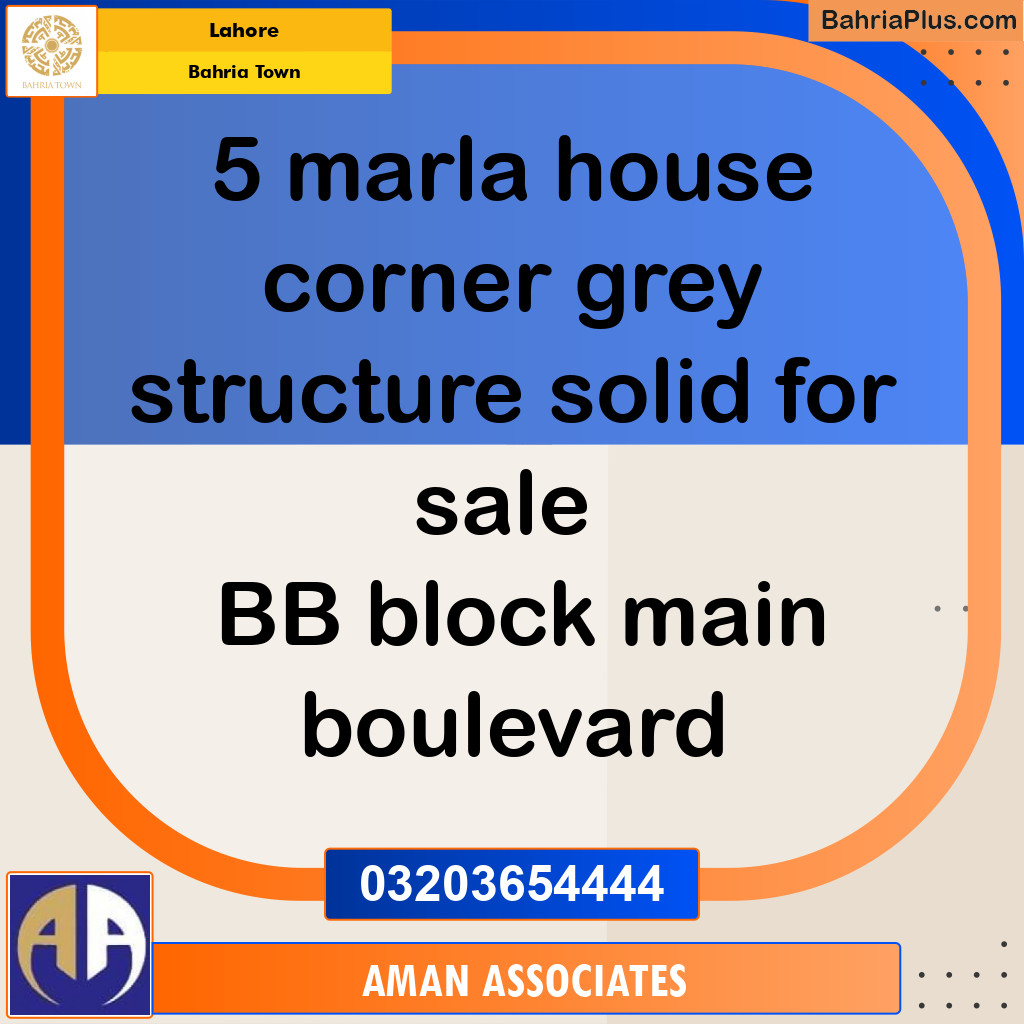 Residential Plot for Sale in Bahria Town, Lahore - (BP-288157)