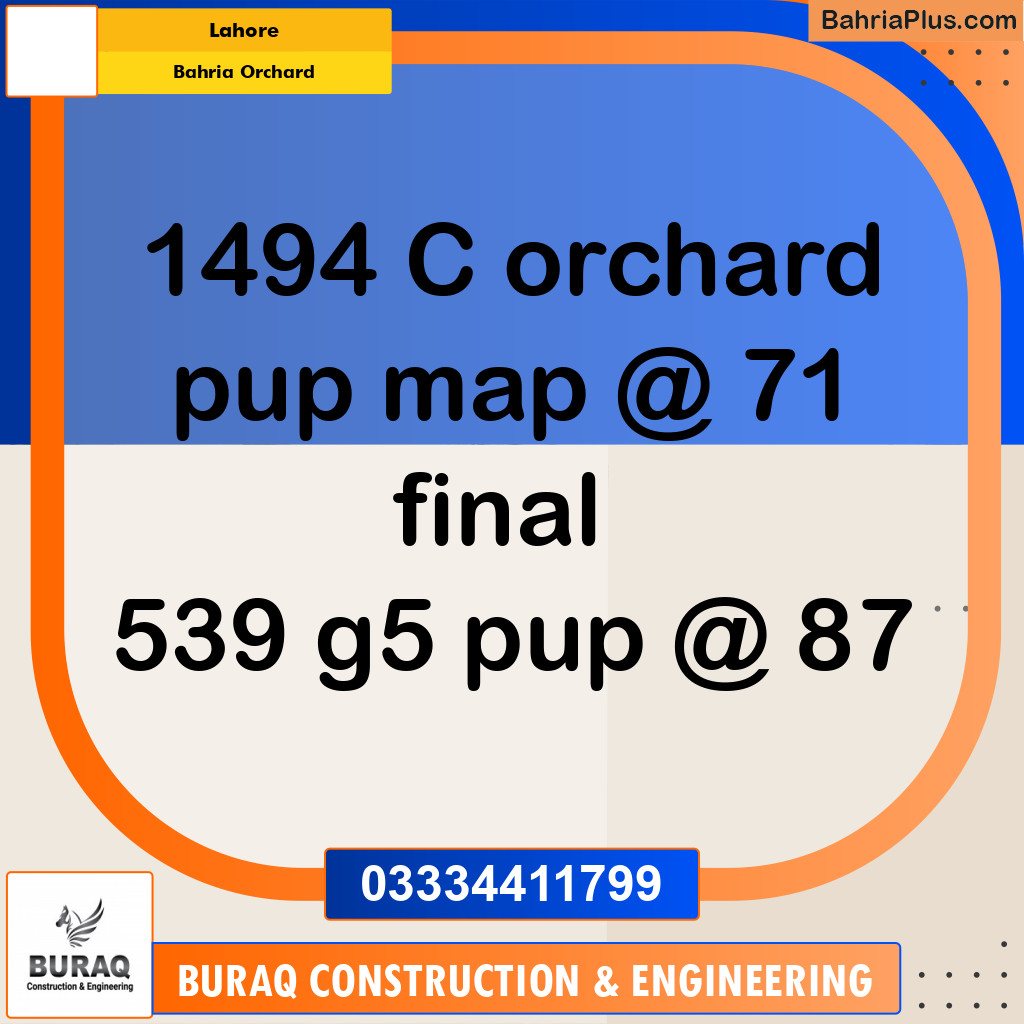 Residential Plot for Sale in Bahria Orchard, Lahore - (BP-289142)