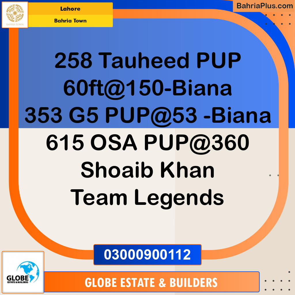 10 Marla Residential Plot for Sale in Bahria Town, Lahore - (BP-290201)